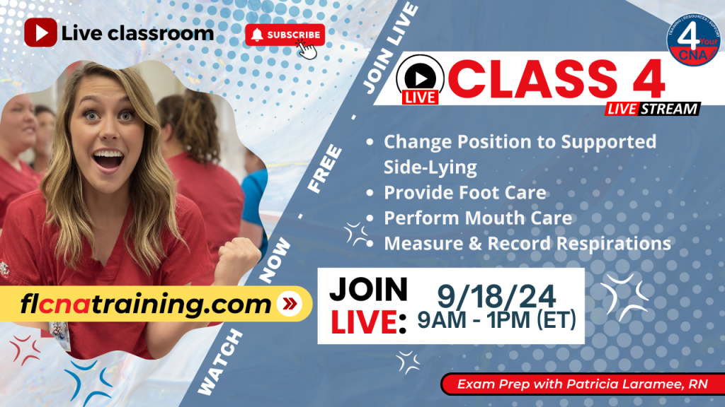 Live Classroom Sessions 4YourCNA Courses Live Classroom Sessions 4YourCNA Courses