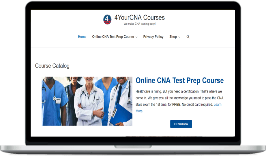 CNA Test Prep Course Registration Packet 4YourCNA Courses CNA Test Prep Course Registration Packet 4YourCNA Courses